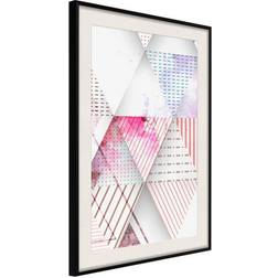 Arkiio Affisch Pink Triangle [Poster] 40x60 Poster